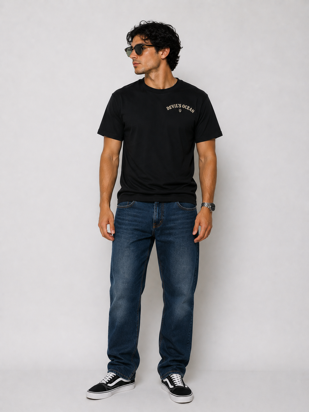 Classic Black Cotton T-Shirt