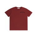 Wine Red Cotton T-Shirt