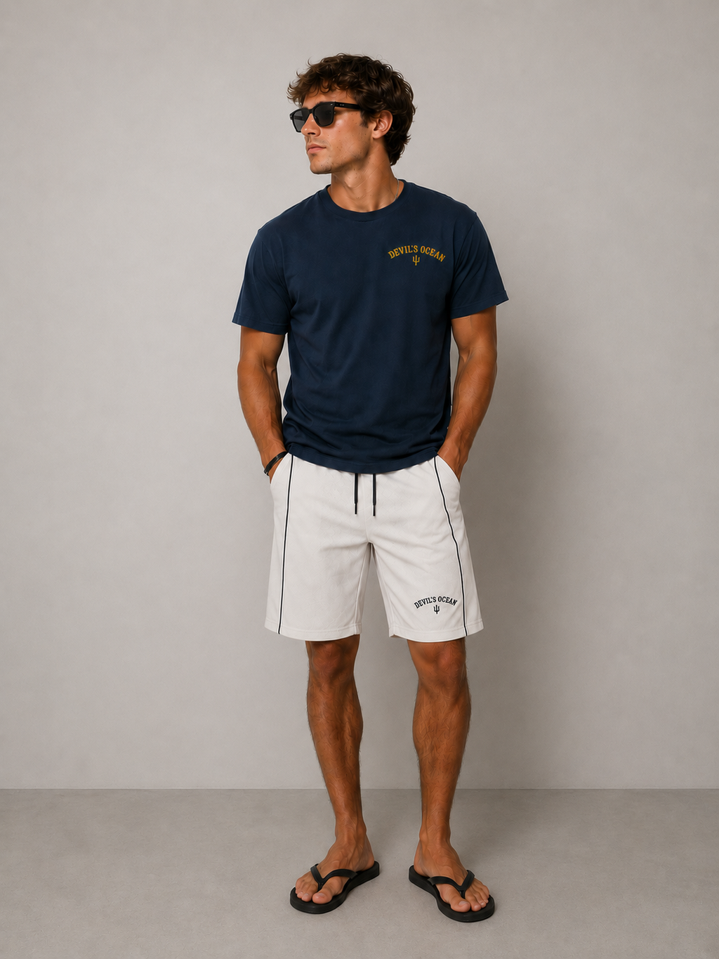 Lucent White Board Shorts