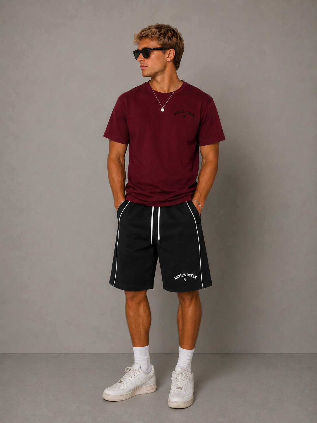 Classic Black Board Shorts