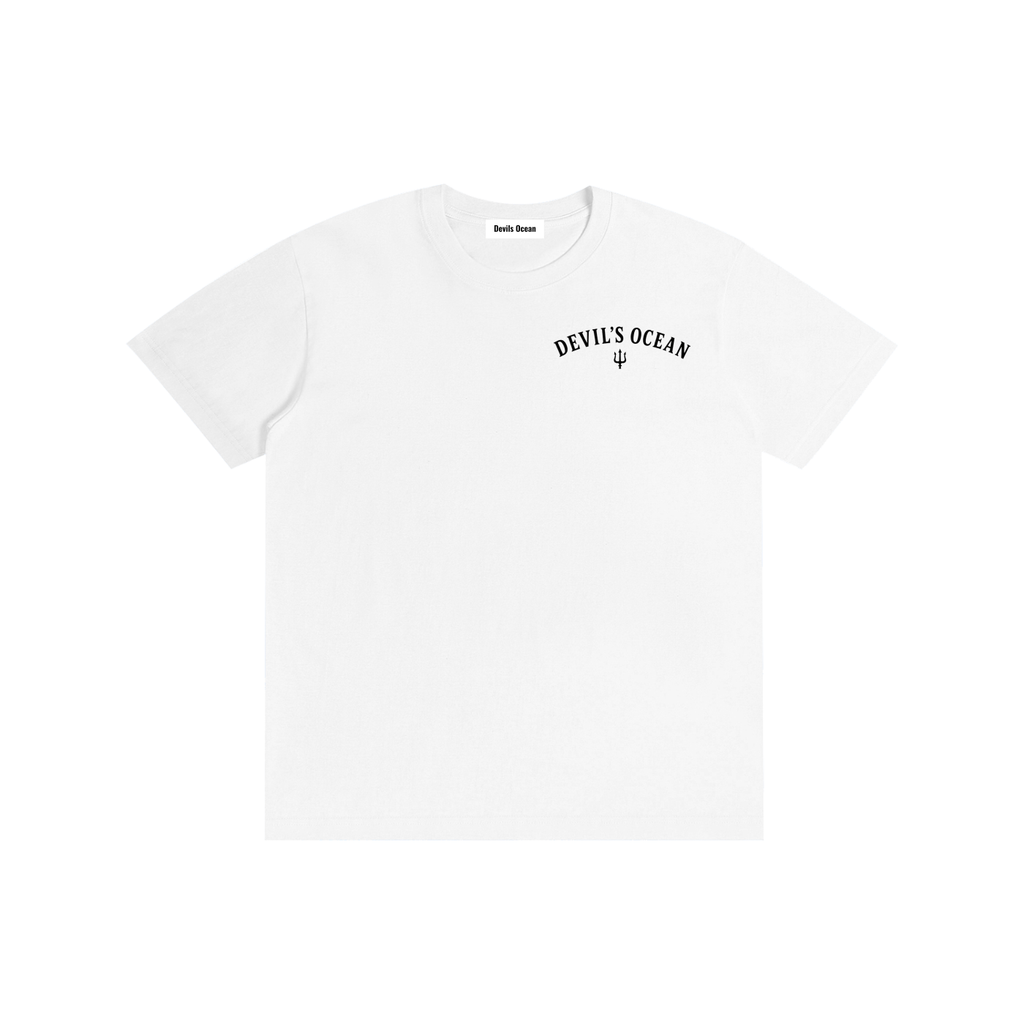 Lucent White Cotton T-Shirt